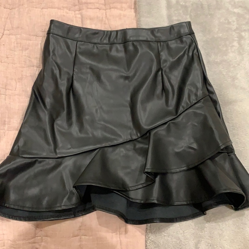 Leather skirt NWOT